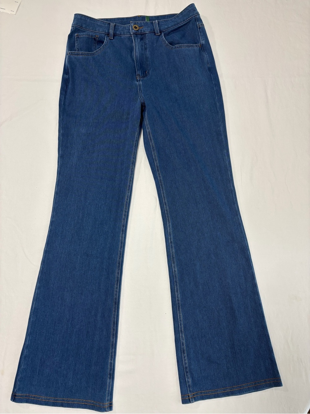 HALARA Women's Dark Blue Flare Jeans